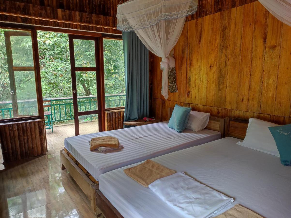 Lepont Mu Waterfall Bungalow 호아빈 외부 사진