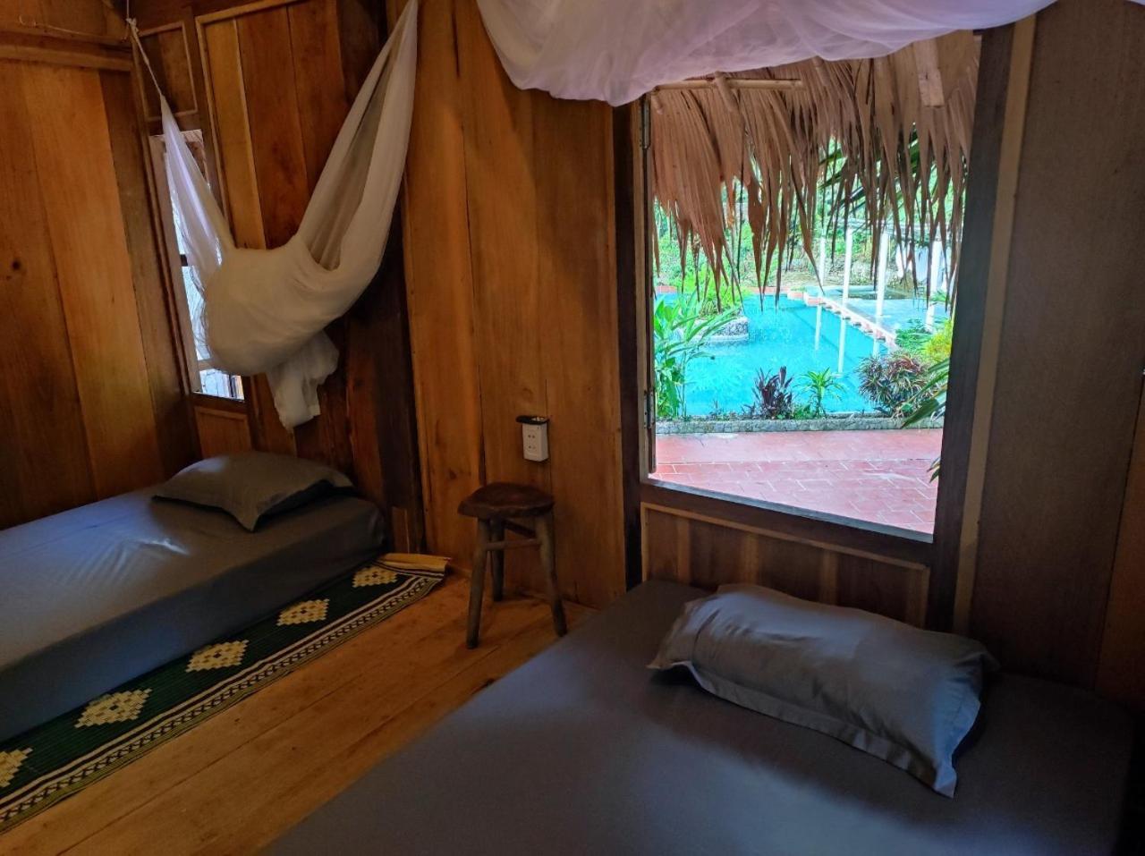 Lepont Mu Waterfall Bungalow 호아빈 외부 사진