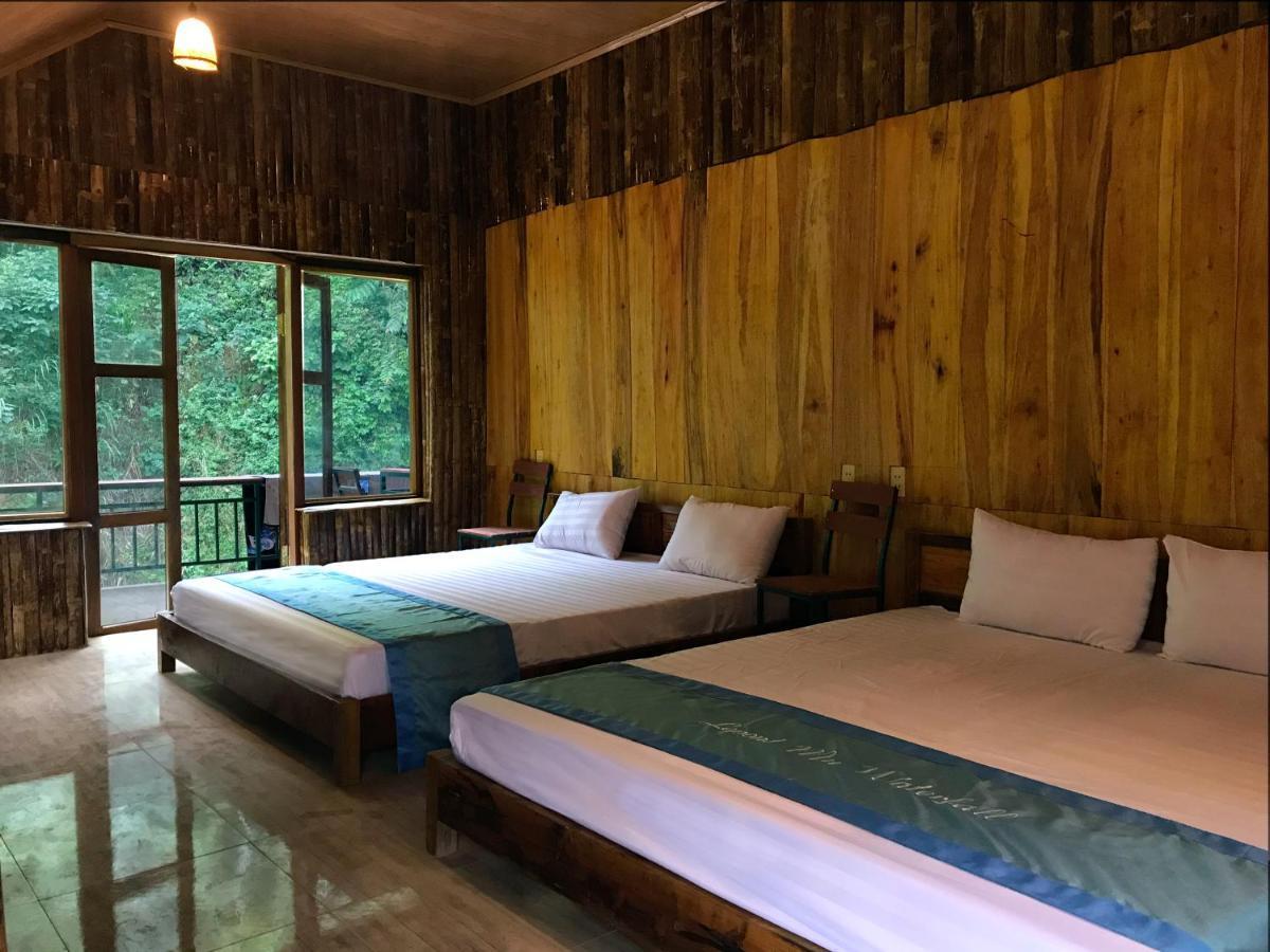 Lepont Mu Waterfall Bungalow 호아빈 외부 사진